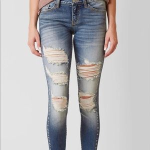 Kancan low rise skinny stretch jeans